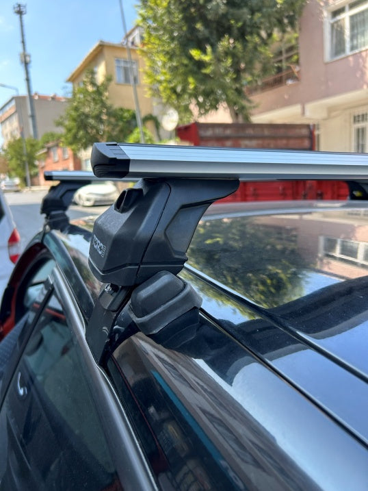 For Renault Captur 2013-2019 Roof Rack System Carrier Cross Bars Aluminum Lockable High Quality of Metal Bracket Black For Renault Captur 2013-2019 Roof Rack System Carrier Cross Bars Aluminum Lockable High Quality of Metal Bracket Black